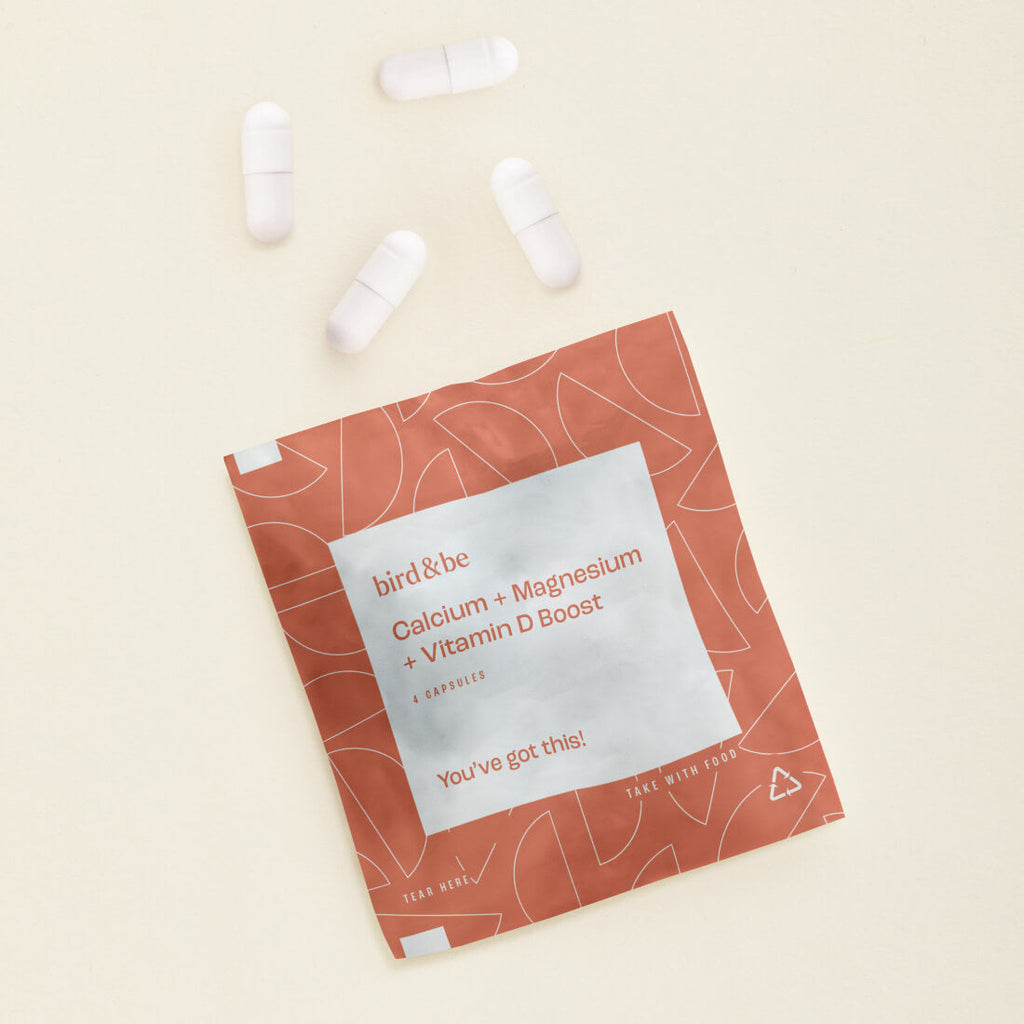 Calcium + Magnesium + Vitamin D Boost by Bird&amp;Be